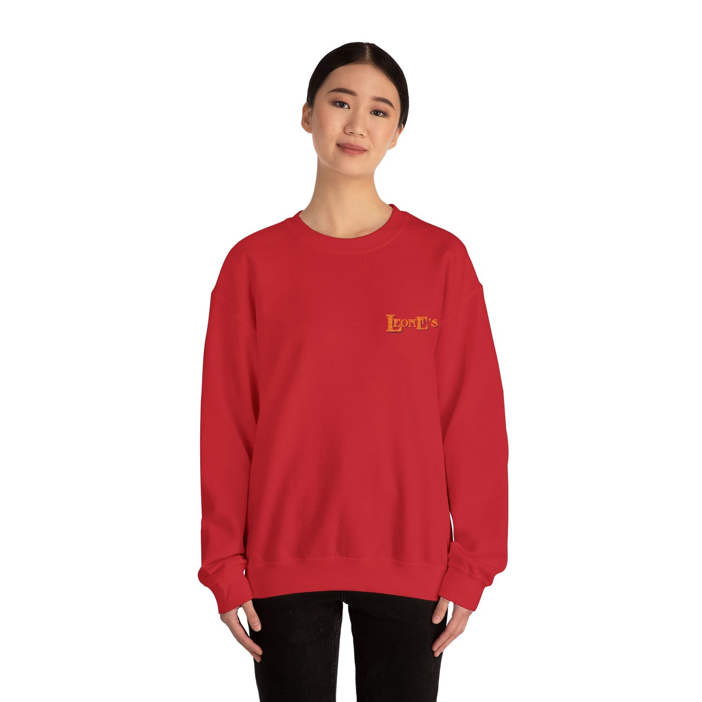 Leone's Unisex Embroidered Crew Neck