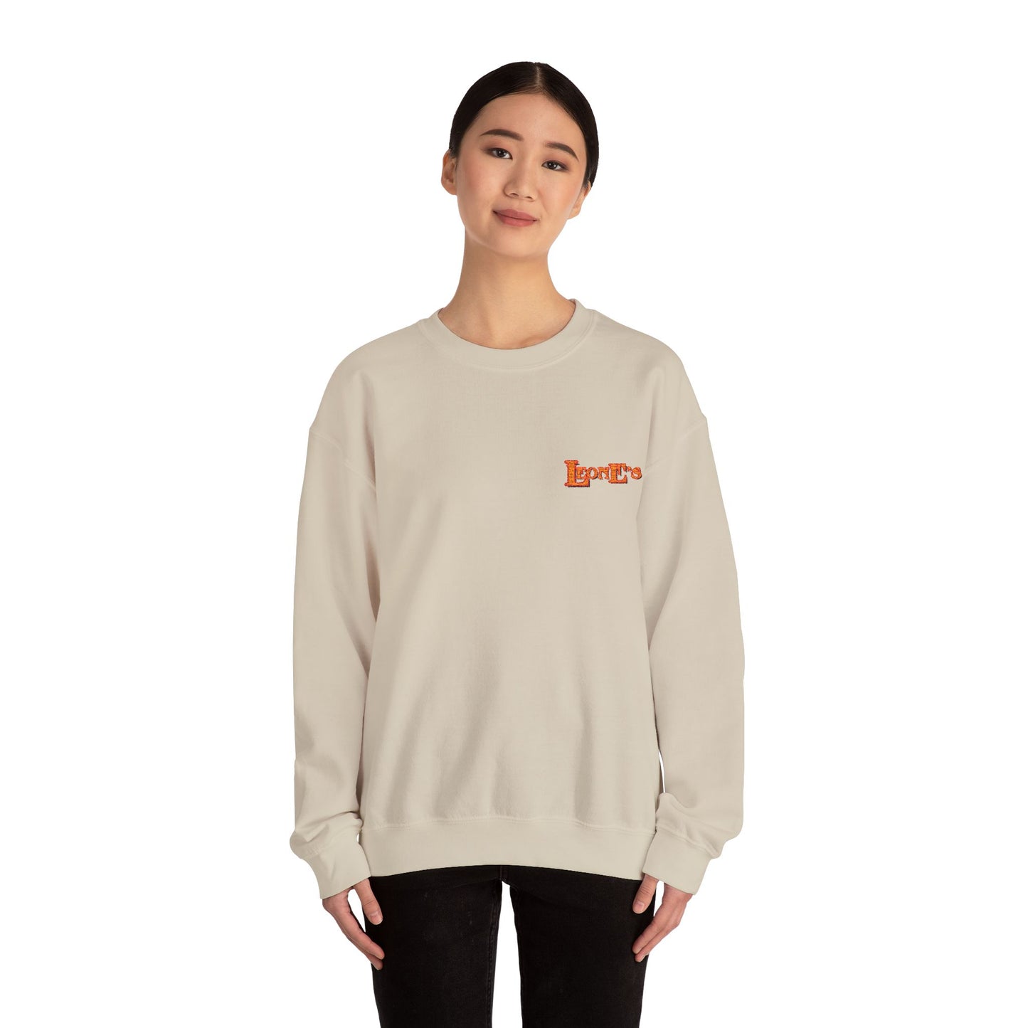 Leone's Unisex Embroidered Crew Neck